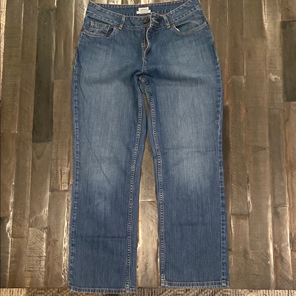 L.L. Bean Dark Blue Denim Jeans
